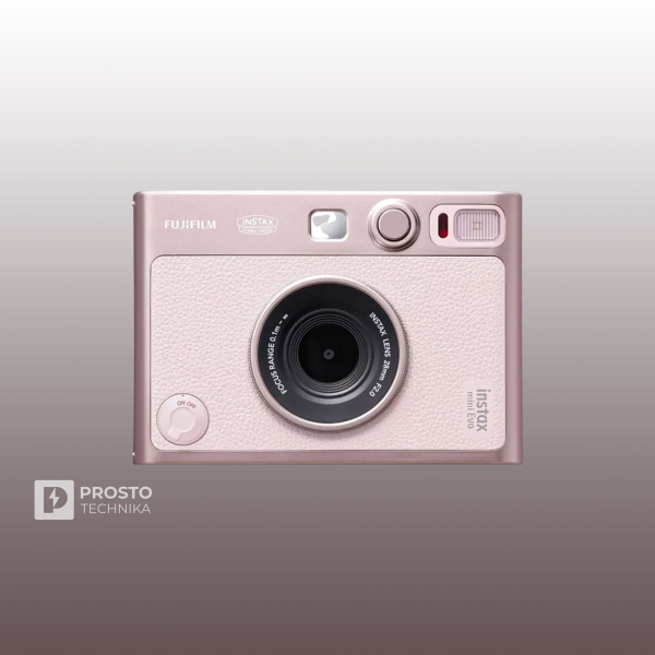 Фотоаппарат моментальной печати Fujifilm Instax Mini Evo Розовый